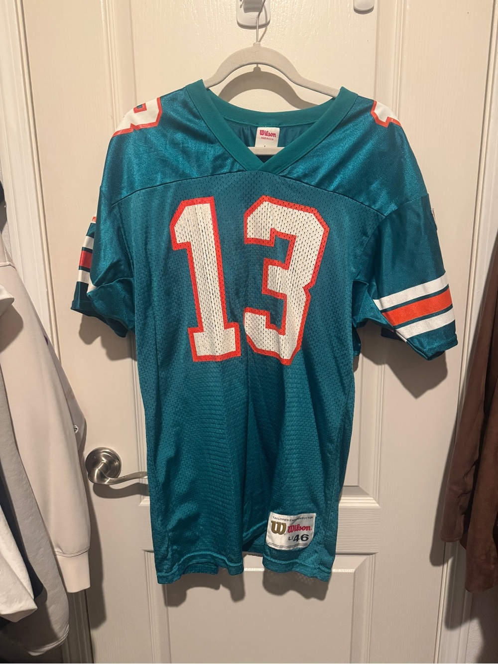 Vintage Dan Marino Miami Dolphins Wilson Jersey